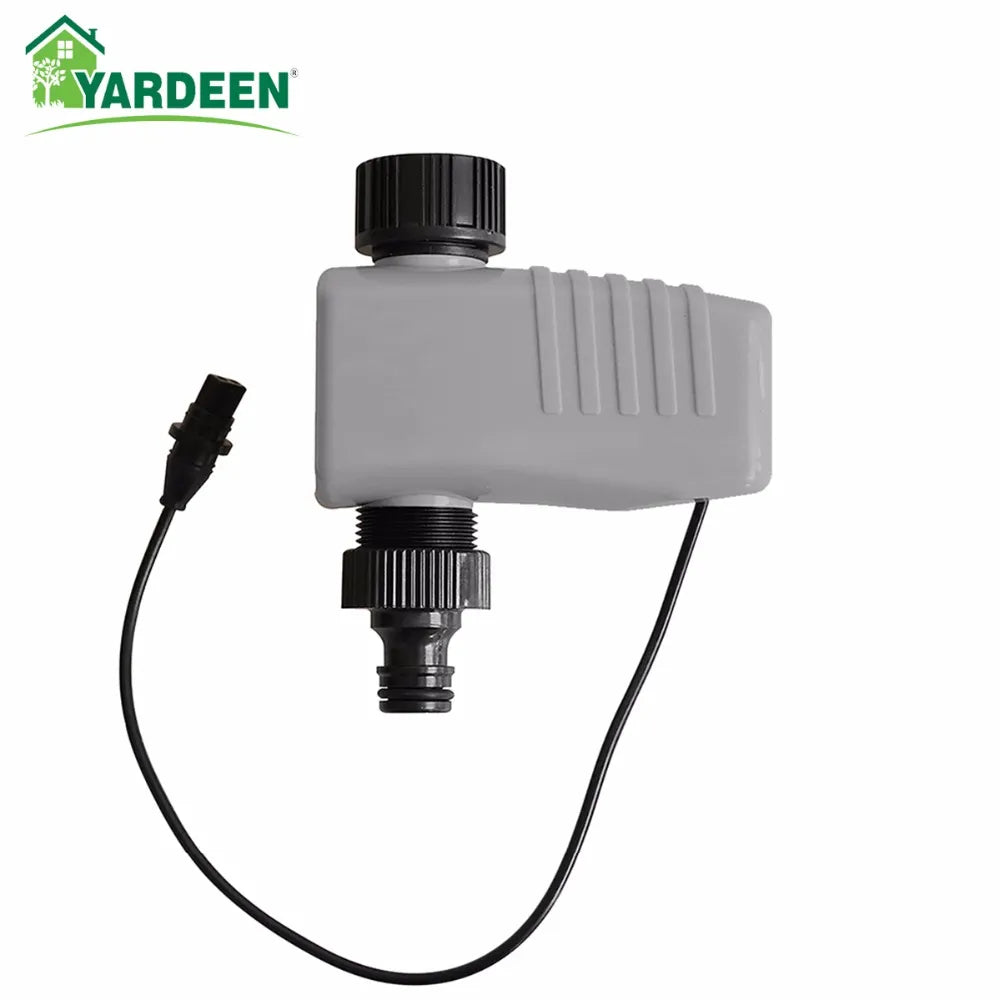 Garden Automatic Solenoid Valve Watering Timer Connected to Garden Controller System