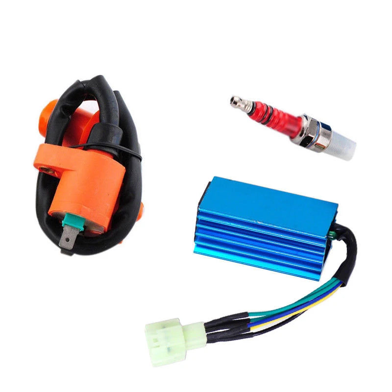 High  Performance Racing Ignition Coil&Spark Plug&AC CDI For GY6 50cc 125cc 150cc