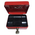 Key Mini Small Steel Safe Store Content Boxes Paper Piggy Bank-Card Document Safes