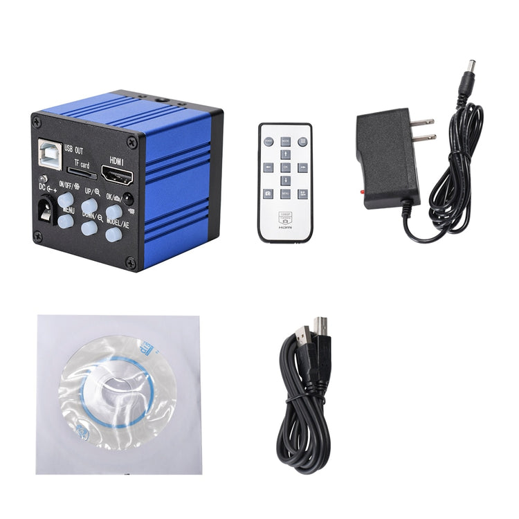 51MP 1080P Microscope Camera 180X C-Mount Lens HDMI USB Industrial Electronic Digital Microscope for Phone Repair PCB Soldering
