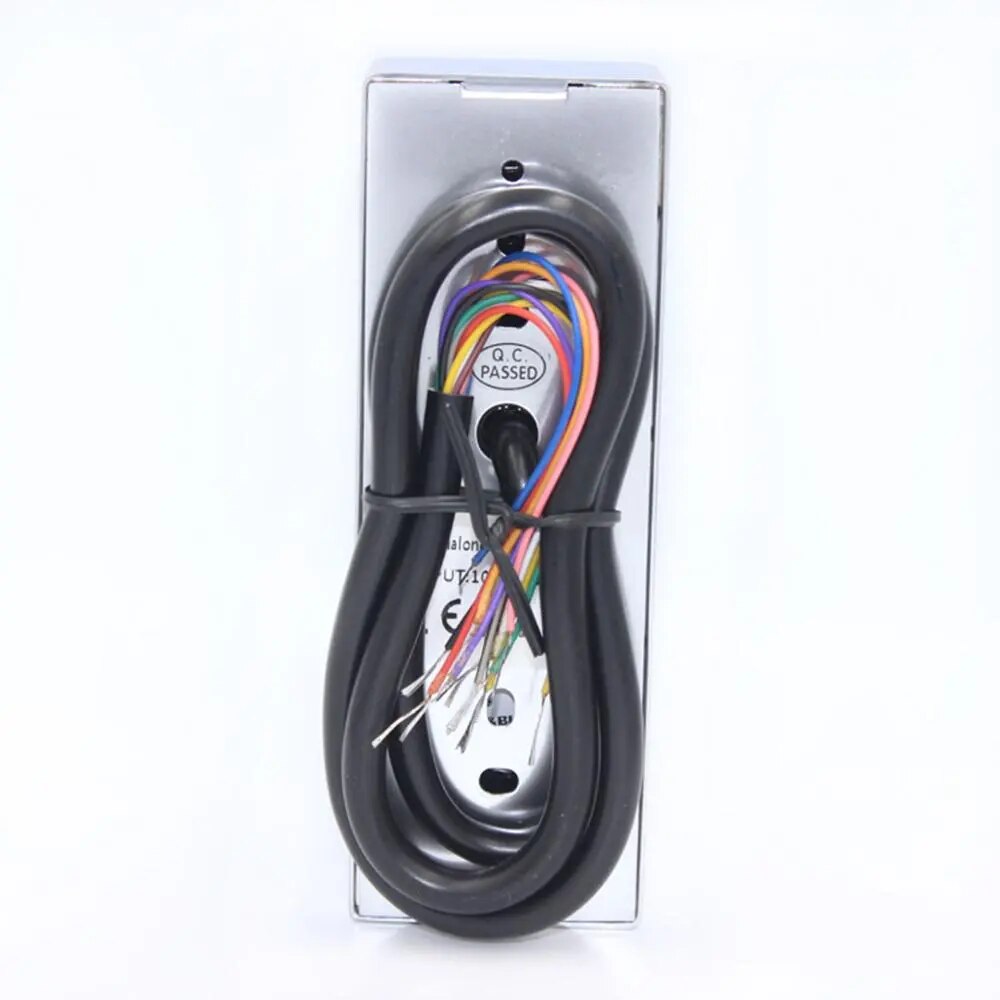 IP67 Waterproof Metal Keypad Access Control System RFID 125Khz Zinc-alloy Security Door Reader 1000 User WG 26 / 34 Input Output