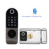 Tuya App Smart Lock Double Side Fingerprint Lock Waterproof Security Home Lock Digital Password RFID Keyless Entry Door Lock