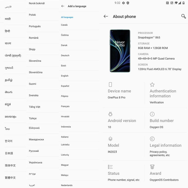 Global Version OnePlus 8 Pro 5G Smartphone Snapdragon 865 12GB 256GB 6.78 120Hz Fluid Display 48MP Quad OnePlus Official Store