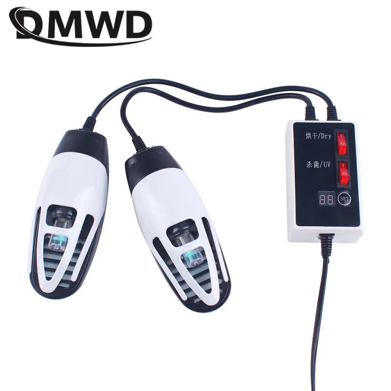 DMWD Electric UV Shoes Sterilization device Remove odor Shoe Dryer Sterilization Timing Function Shoes Feet Drying Warmer Heater