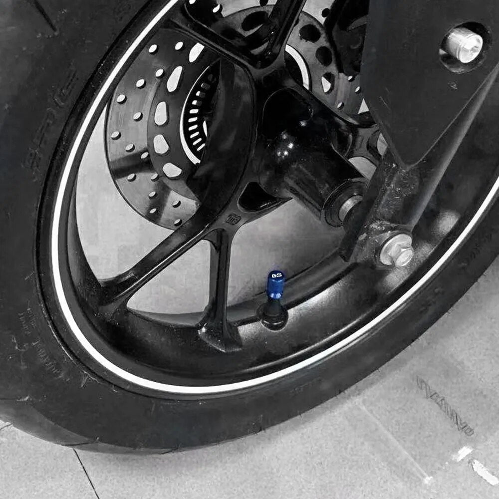GS Motorcycle Tire Valve Air Port Stem Cover Cap Plug CNC Accessories for BMW R1200GS R1250GS R 1200GS R1250 GS R 1250 GS LC ADV