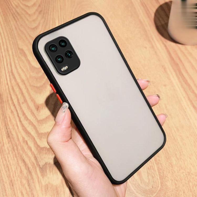 Silicone Cases For Xiaomi Mi 10 Lite 5G Matte Luxury Shockproof Slim Phone Cover For Xiaomi Mi 10Lite Case Protector Candy Color