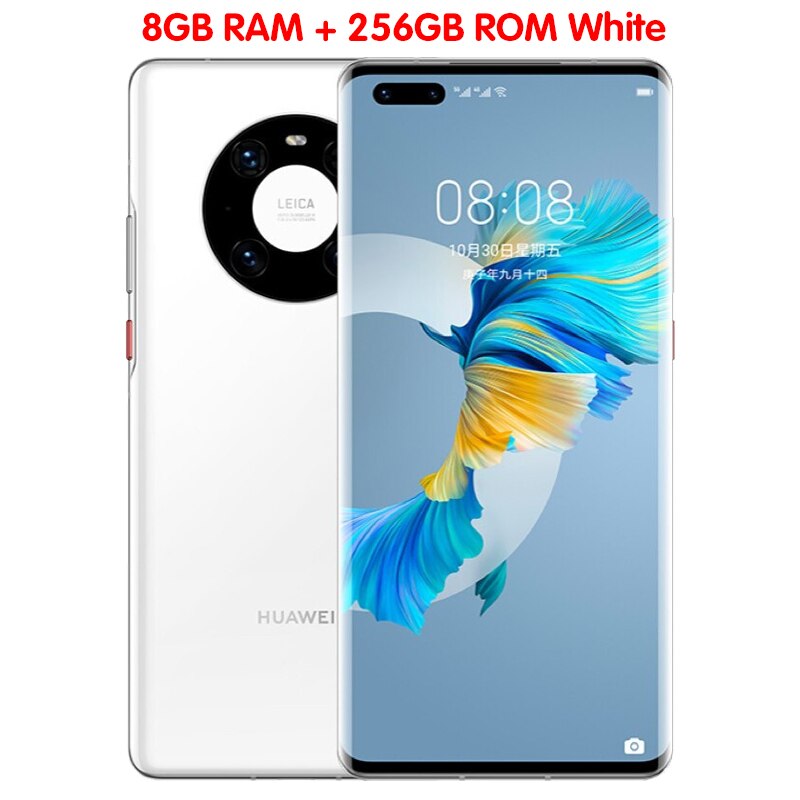 Original HUAWEI Mate 40 Pro 4G Mobile Phone 6.76" OLED 90Hz Kirin 9000 Octa Core HarmonyOS 2.0 50MP Triple Camera NFC Smartphone