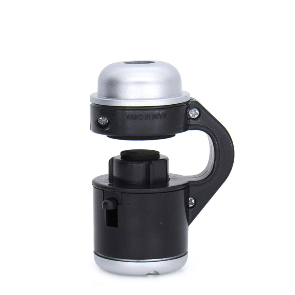 Mobile Phone Microscope Telescope Camera Clip Lens 30x Zoom LED Light Photography PR Sale