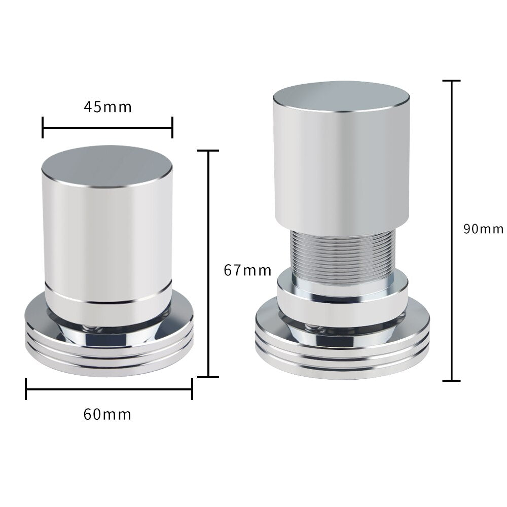 Adjust Height Audio Isolation Feet Aluminum Alloy Spikes Foot Pads Amplifier Speaker Shock Absorber