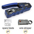 YPAY rj45 crimper network tools pliers cat5 cat6 8p rg rj 45 ethernet cable Stripper pressing wire clamp tongs clip rg45 lan
