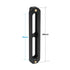 Kayulin Standard NATO Rail  Quick Release NATO Rail Bar 50mm/60mm/70mm With Anti-fall Spring Pin  For DSLR Camera Cage Rig