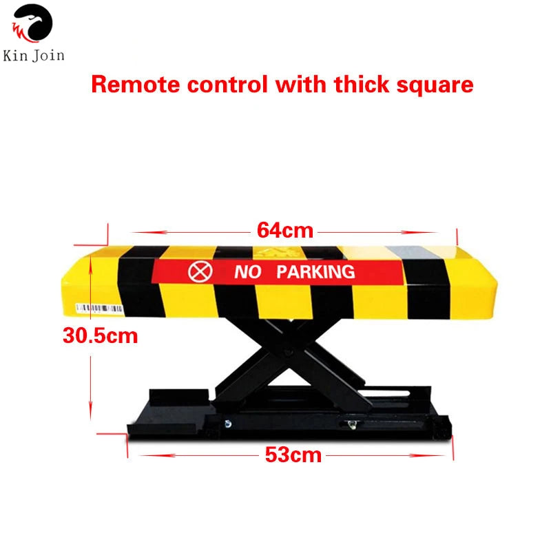 KINJOIN Reserved Automatic (Remote Controlled) Parking Lock & Parking Barrier - Long Rocker - Parking Locks & Barriers