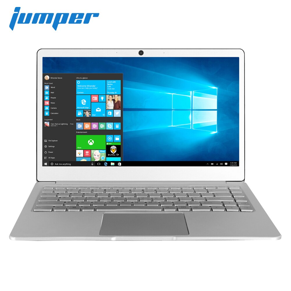 Jumper EZbook X4 laptop Intel Celeron J3455 6GB 128GB 14" IPS Metal Case notebook backlit keyboard 2.4G/5G Wifi  Notebook