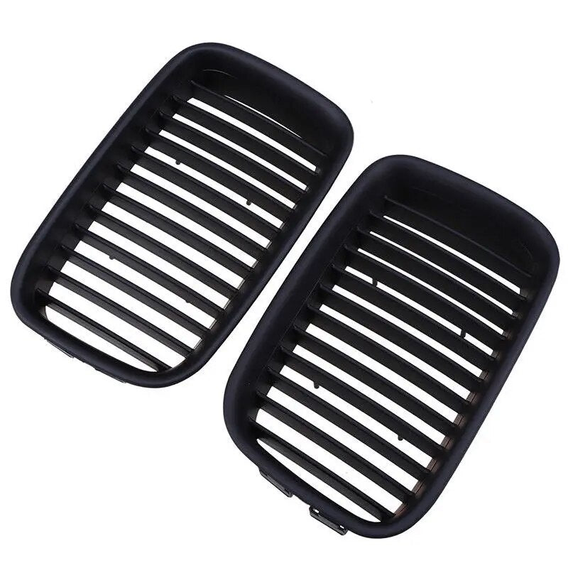 Front Kidney Grille Black Single Dual Slat Racing Grilles Fit For BMW 3 Series E36 1992-1996 Car Accessories Replacement Part