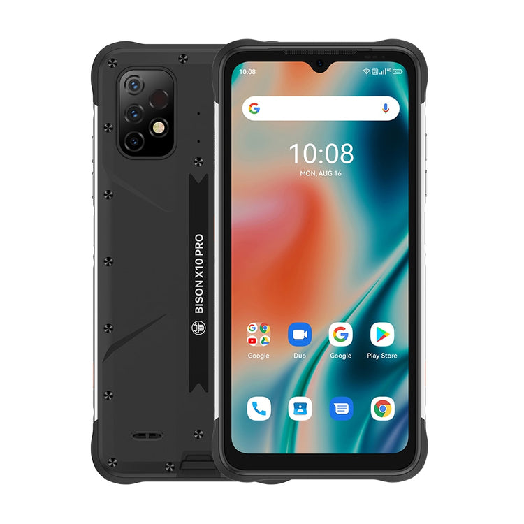 UMIDIGI BISON X10 / X10 Pro Global Version Rugged Smartphone IP68 64GB/128GB NFC Helio P60 20MP Triple Camera 6.53"HD+ 6150mAh