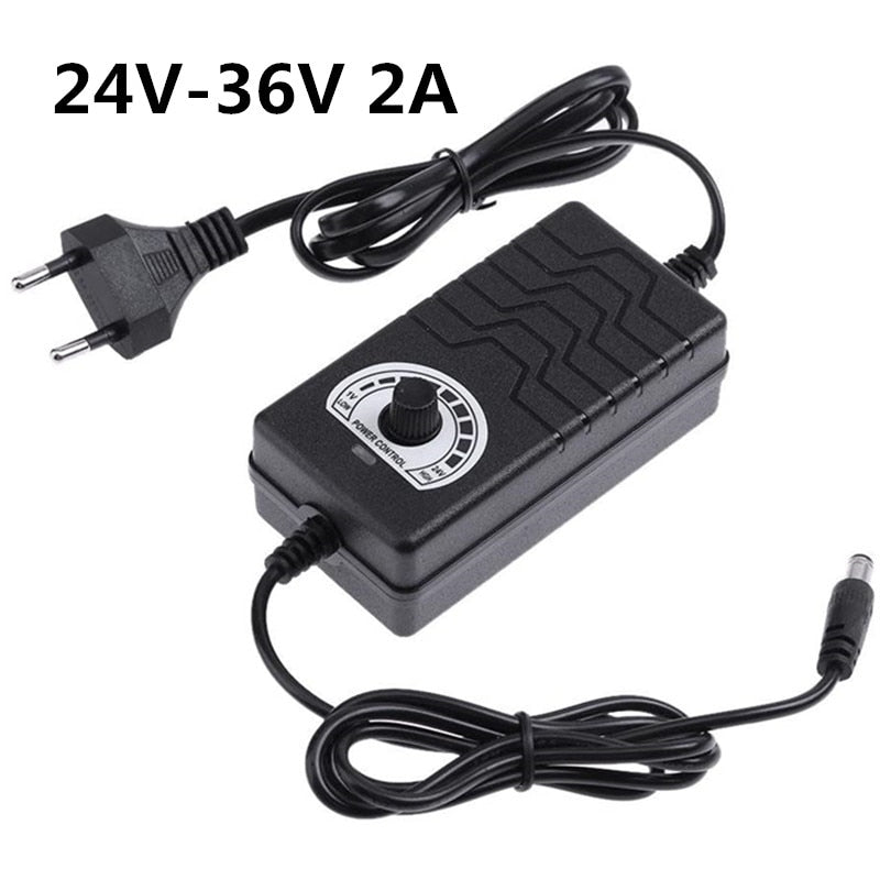 Adjustable AC To DC Power Supply 3V 5V 6V 9V 12V 15V 18V 24V 1A 2A 5A Power Supply Adapter Universal 220V To 12 V Volt Adapter
