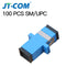 50-400Pcs SC Fiber Optic Connector Adapter SC / UPC SM Flange Singlemode Simplex SC-SC APC Coupler Wholesale to