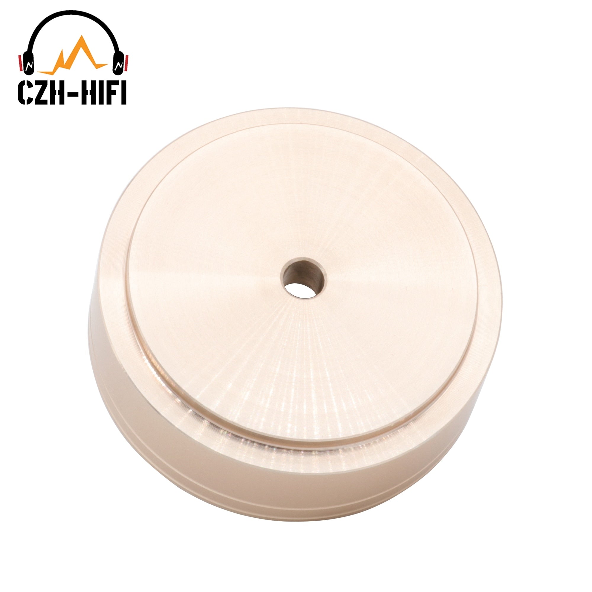 44x17mm Audio Isolation Feet CNC Machined Solid Aluminum Stand Base Mat Pad for CD Player Speaker Amplifier DAC Radio Subwoofer