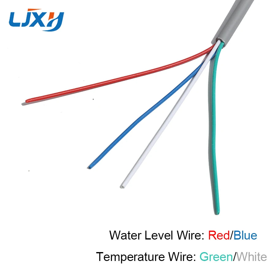 LJXH 4 Wires Water Temperature Water Level Probe Solar Sensor SUS Tube Suitable for Solar Water Heater Water Tank