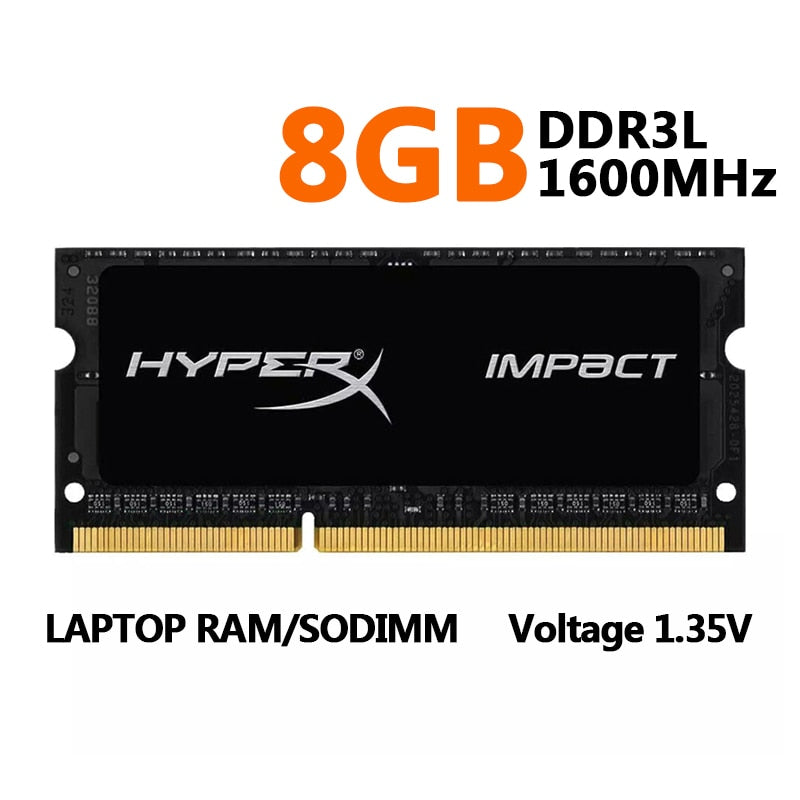 Memoria Ram DDR3L DDR3 4GB 8GB 16GB 1600 1333 1866MHz Sodimm Memory PC3-12800 14900 10600 Laptop 1.35V 1.5V 204Pins Notebook RAM