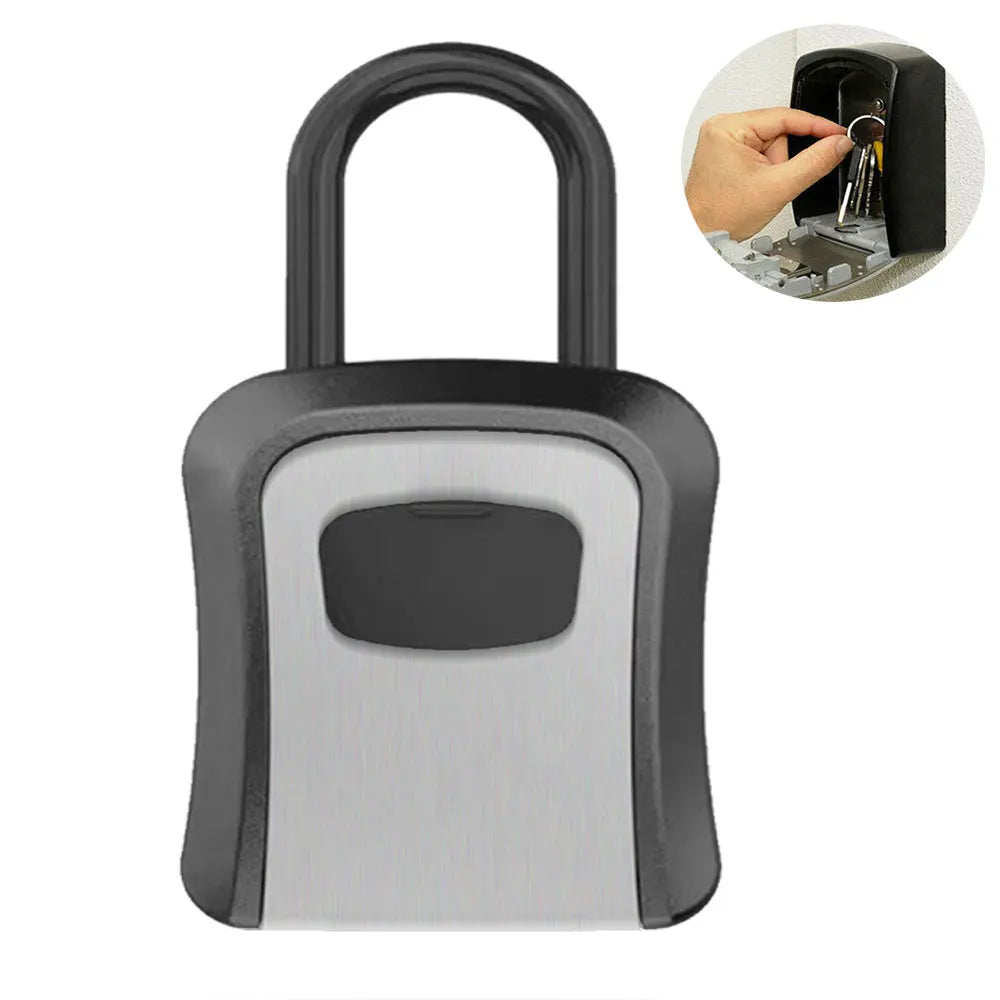 Password Key Box Outdoor Key Safe Lock Box Decoration Key Code Box Key Storage Lock Box Wall Mounted Password Box