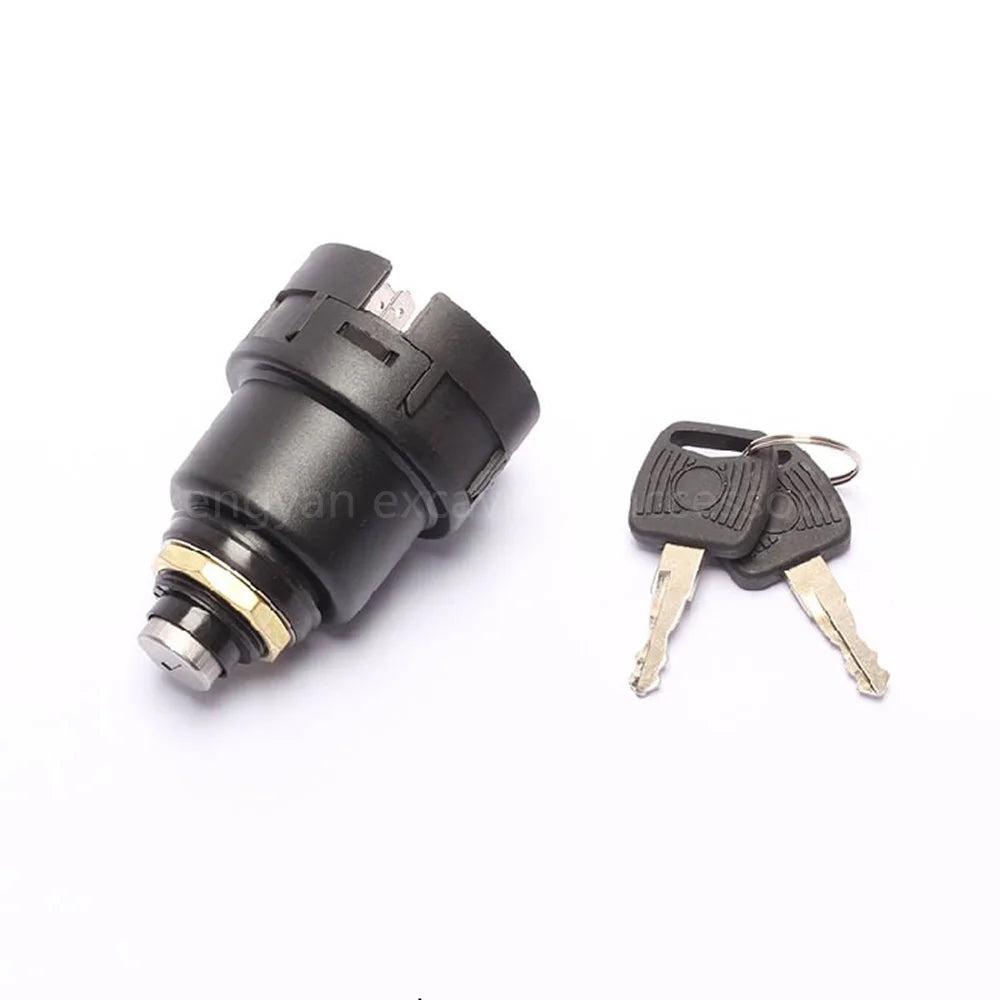 for Yuchai YC35/55/60/65/85/135/230 ignition switch electric door lock starter key excavator parts
