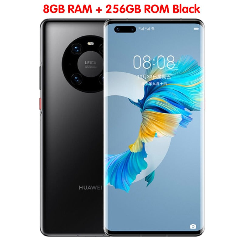 Original HUAWEI Mate 40 Pro 4G Mobile Phone 6.76" OLED 90Hz Kirin 9000 Octa Core HarmonyOS 2.0 50MP Triple Camera NFC Smartphone