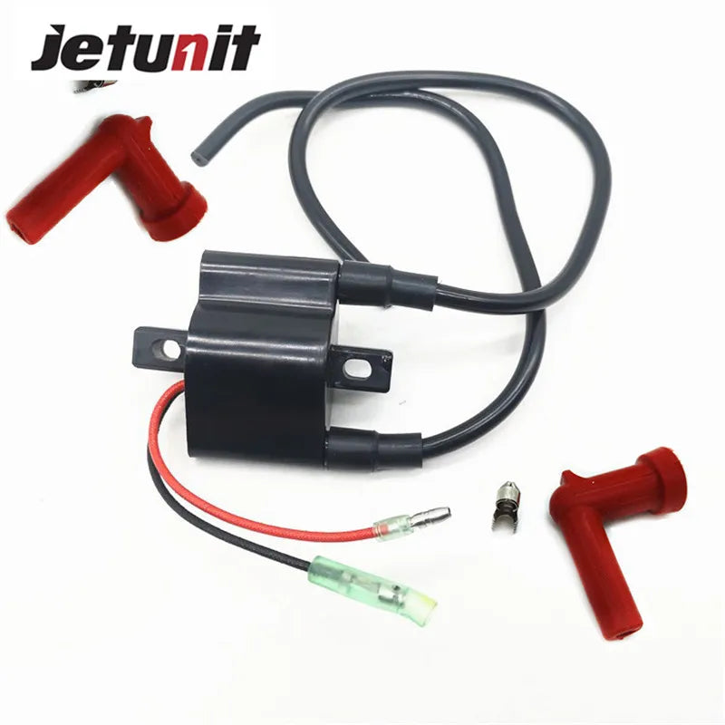 Outboard Ignition Coil For Yamaha 6G8-85570-21-00 6G8-85570-20-00 9.9HP Marine Electrical Parts