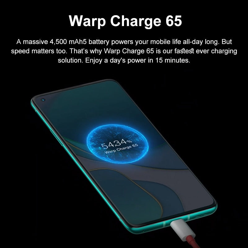 Global Version OnePlus 8T 8 T OnePlus Official Store Snapdragon 865 5G Smartphone 12GB 256GB 120Hz Fluid Display 65W Warp NFC