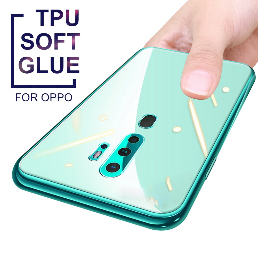 Camera Bumper Transparent Phone Case on for Oppo A5 2020 A9 2020 A52020 A92020 Realme K5 XT X2 X50 Pro X t 50 2 soft tpu fundas