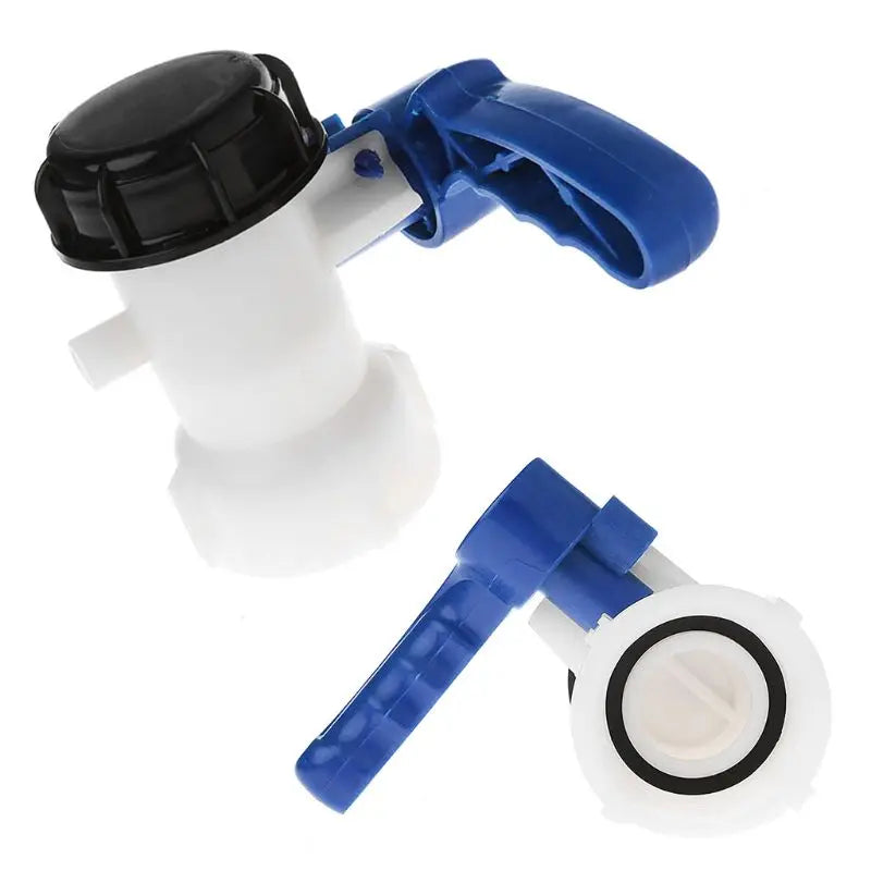 High Quality IBC Tote Tank Butterfly Valve Drain Adapter 2.44" Coarse Thread New