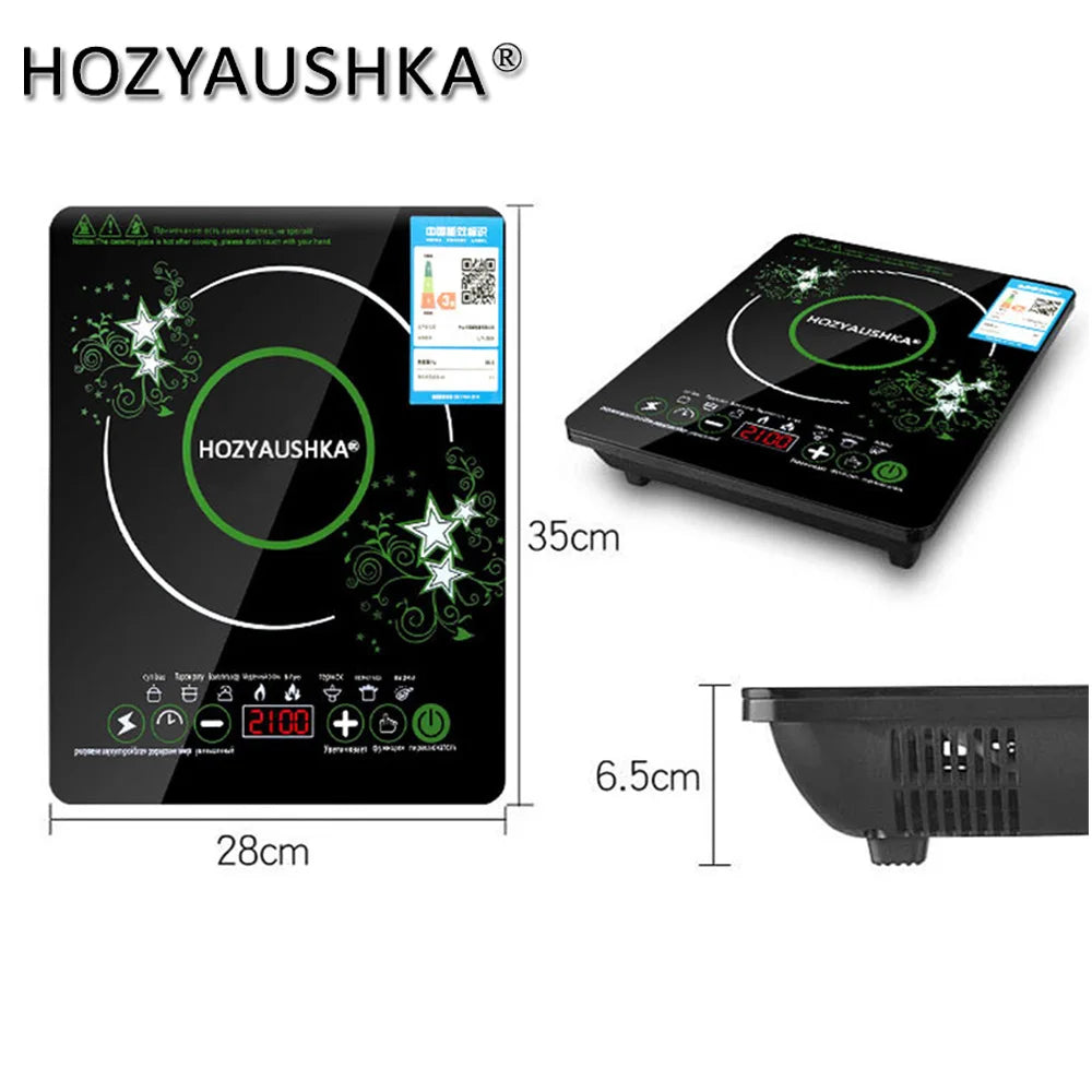 Induction cooker HOZYAUSHKA LJY-2025 2100W Touch 8 functions