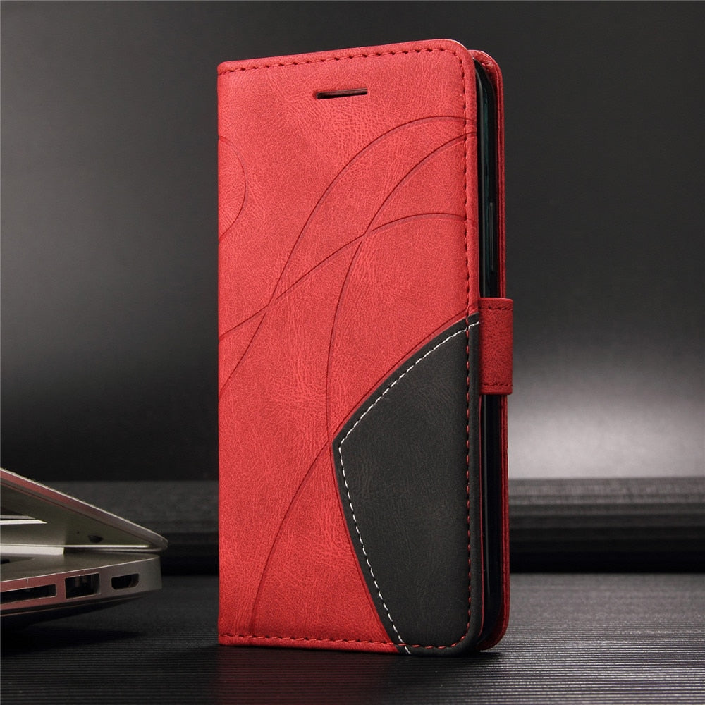 OPPO Reno7 Case Leather Wallet Flip Cover OPPO Reno7 5G Phone Case For OPPO Reno 7 4G Case