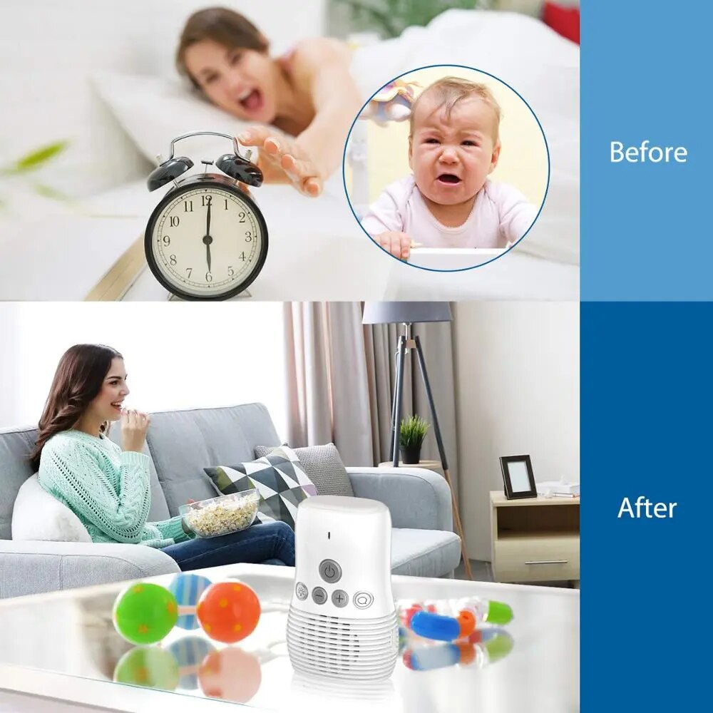 New Arrival 2.4Ghz Wireless Baby Monitor Small Portable Audio Baby Monitor Two-way Audio Function Intercom Rechargeable Battery