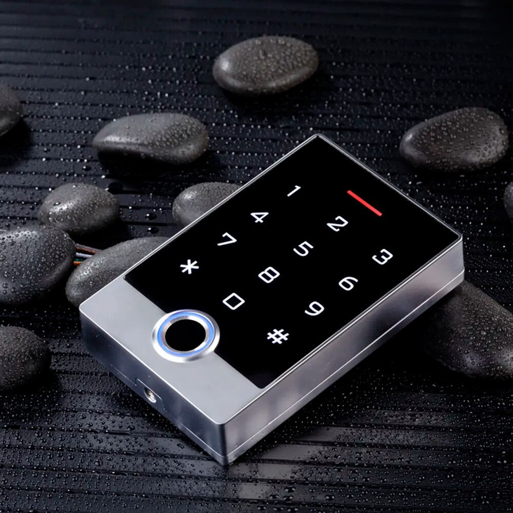 Smart Fingerprint Door Lock WIFI Tuya APP Touch Password Keypad Waterproof RFID Card Access Control System
