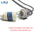LJXH 58mm Bottom Inserted Auxiliary Heater Solar Water Heater Heating Tube Anti-dry Heating with Temperature Control