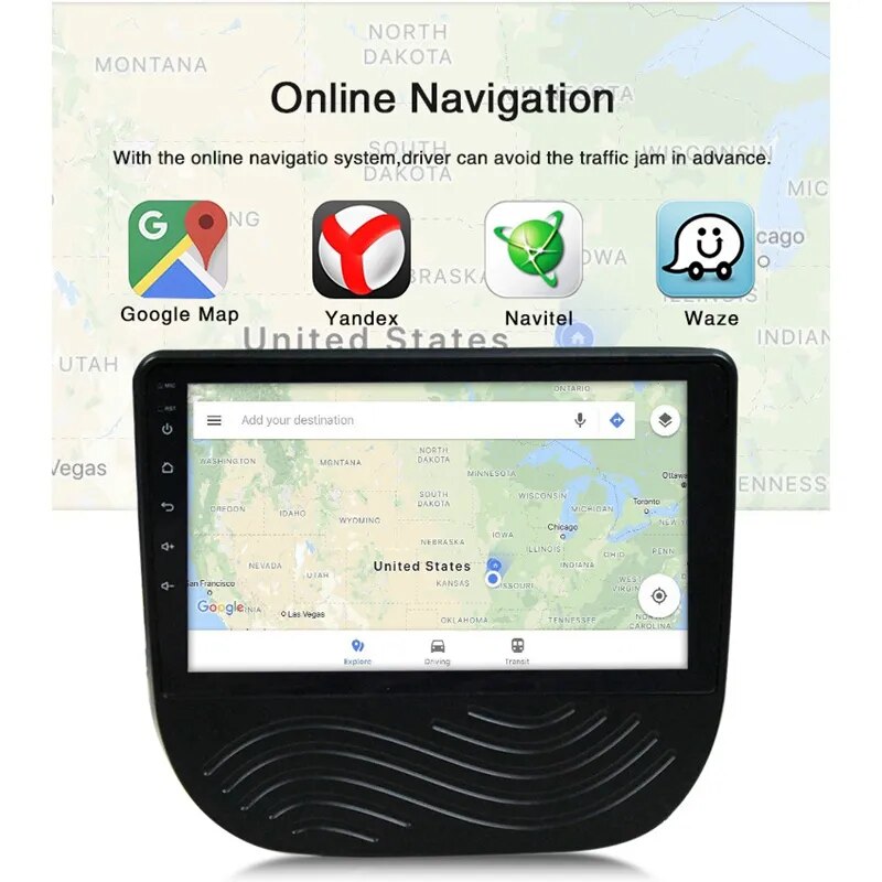 Car Radios 9" 1080P Android 9.0 Car GPS Navi Radio Multimedia Mp5 Player for Chevrolet Malibu XL 2016-2018 Car Electronics