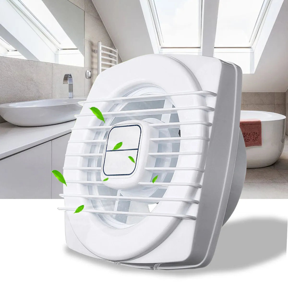 220V 4/6/7inch silence Ventilating Strong Exhaust Extractor Fan for Window Wall Bathroom Toilet Kitchen Mounted 110/150/180mm