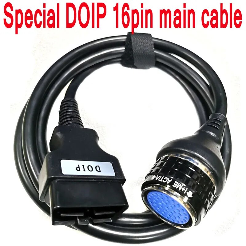 MB star C4 doip SD connect 4 Multiplexer WIFI OBD 2 cable 16 38PIN/14PIN/OBD LAN main cable FOR MB star C4 C5 Diagnostic tool