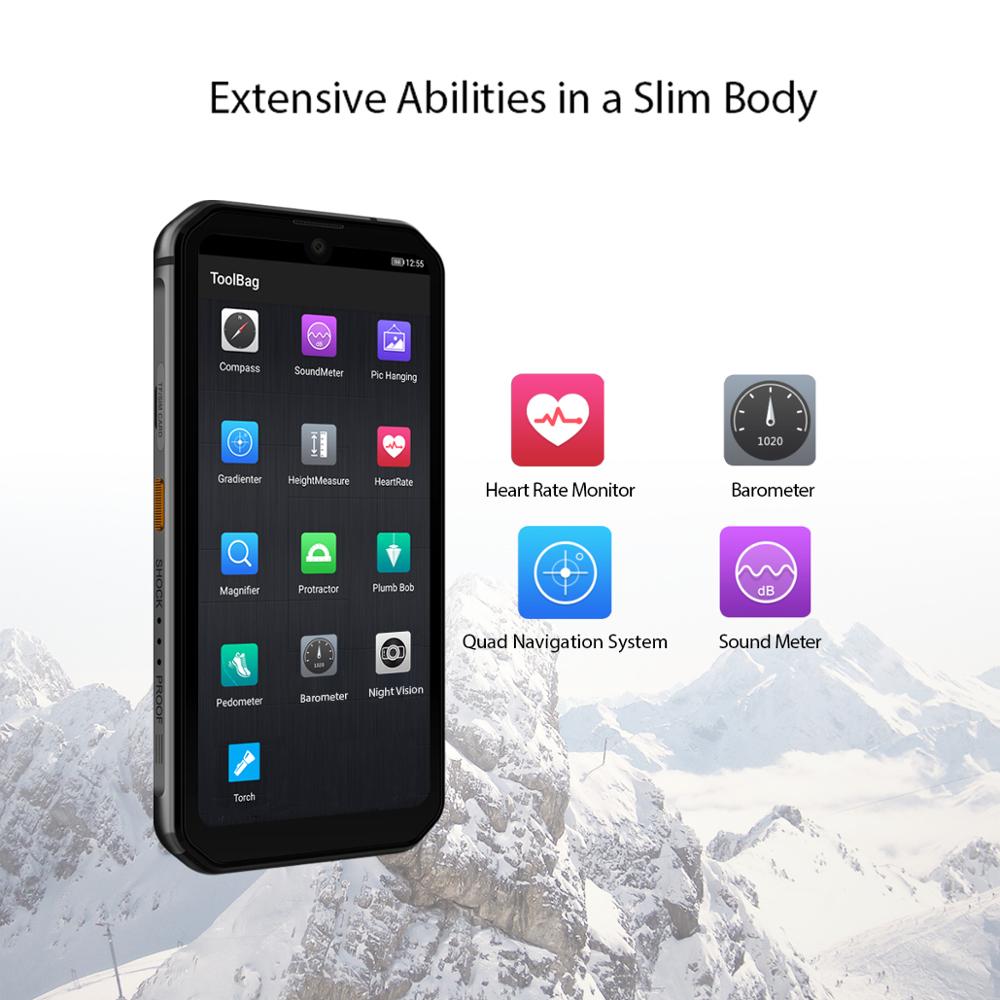 Blackview BV9900 Pro Thermal Camera Mobile Phone Helio P90 Octa Core 8GB 128GB IP68 4G Rugged Smartphone 48MP Quad Rear Camera