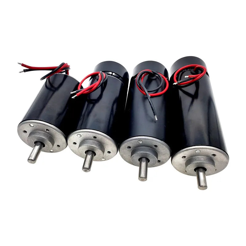 Machine Tool Spindle DC 12-48v 200W 300W 400W 500W 800W dc spindle motor brush air cool for CNC engraving machine