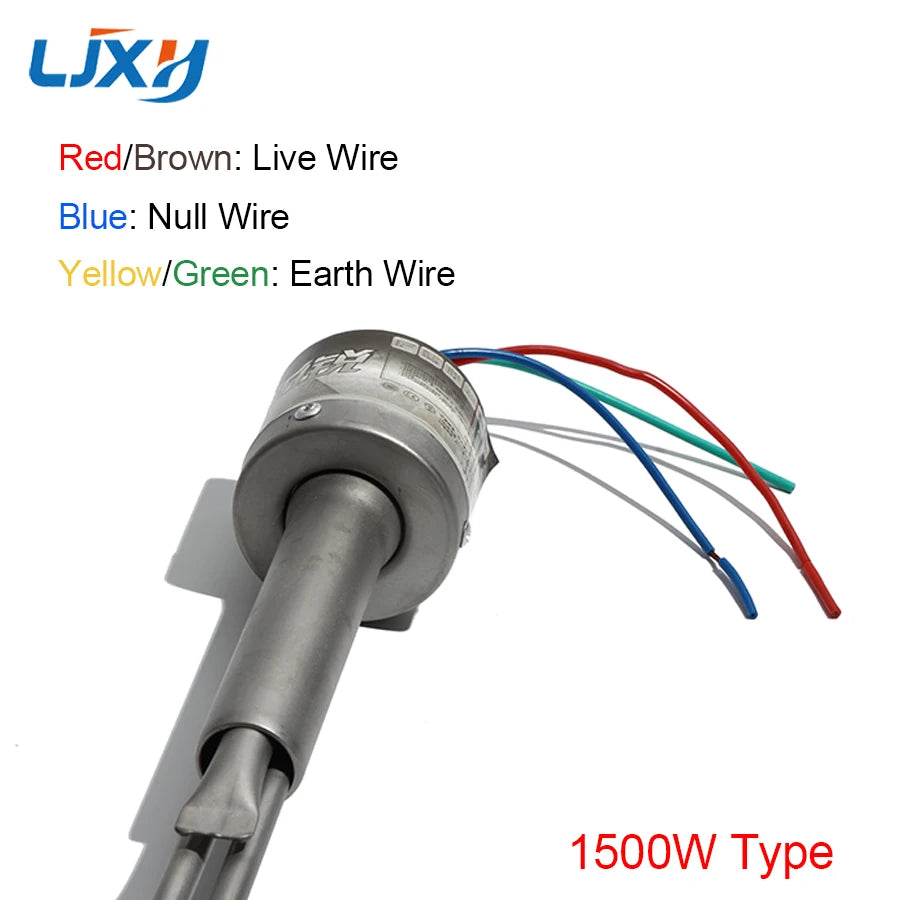 LJXH Solar Water Heater Auxiliary Electric Heating Tube Side Cover Straight Inserted 1/2" (22mm) Reserved Hole
