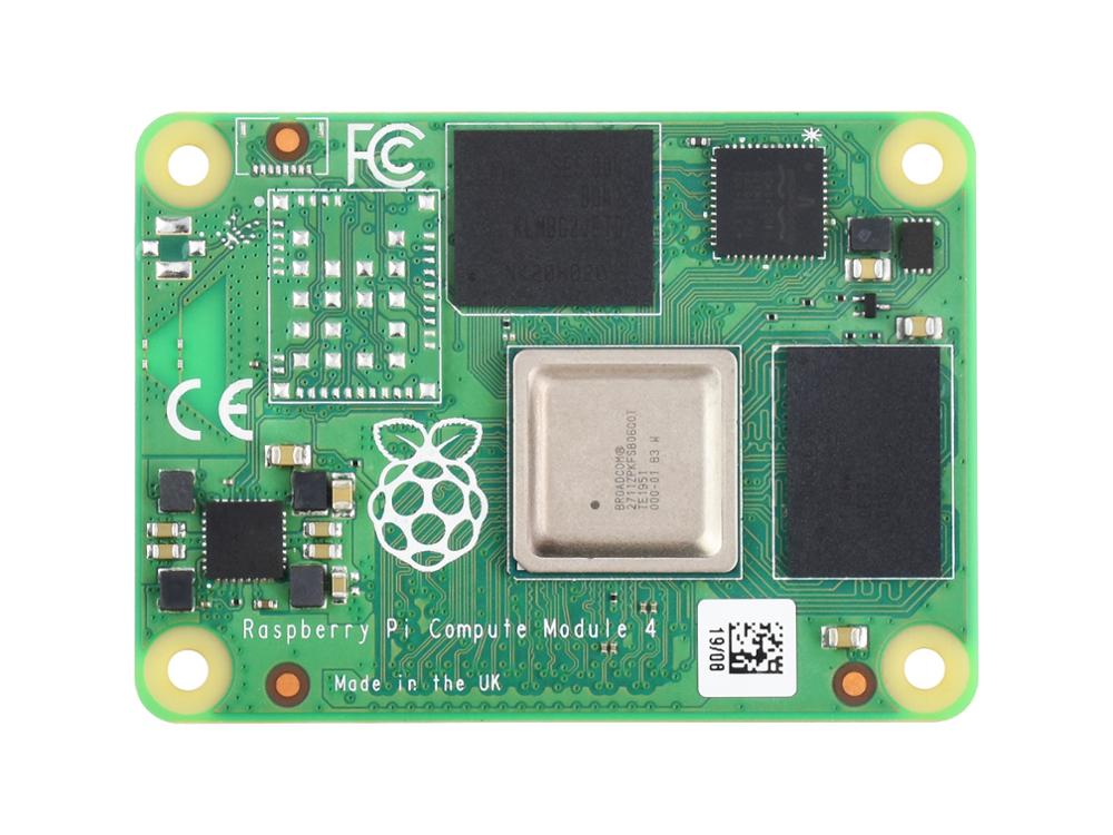 CM4 Raspberry Pi Compute Module 4, The Power Of Raspberry Pi 4 In A Compact Form Factor, No WIFI Module, Options For RAM / EMMC