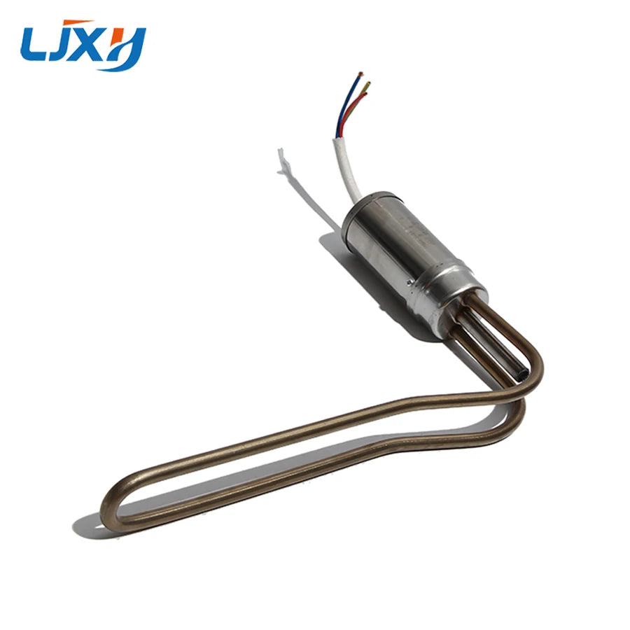 LJXH Anti-UV 47mm Bottom Inserted Water Heater Auxiliary Solar Electric Heating Tube Anti-dry Heating with Temperature Control