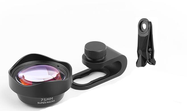 Professional Phone Camera Lens 75mm Macro Lens HD DSLR Effect Clip-on for iPhone 14 13 12 11 Pro Max Samsung Huawei Xiaomi
