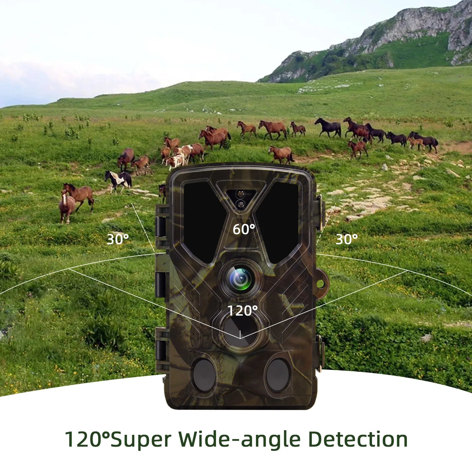 24MP HC-812A Wildlife Trail Camera Wireless Surveillance Tracking Camera Photo Trap Infrared Hunting Cameras Wildlife