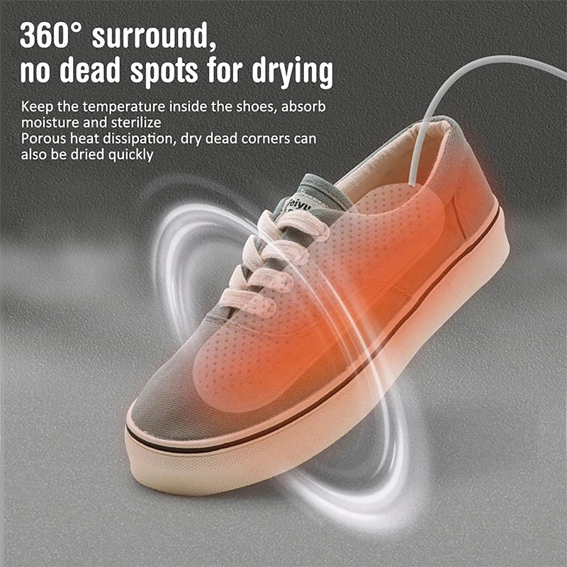 Portable Electric Shoe Dryers Odor Eliminator Dehumidifier Dryer for Shoes Purifier Sterilizer Drying Machine Home Travel Use