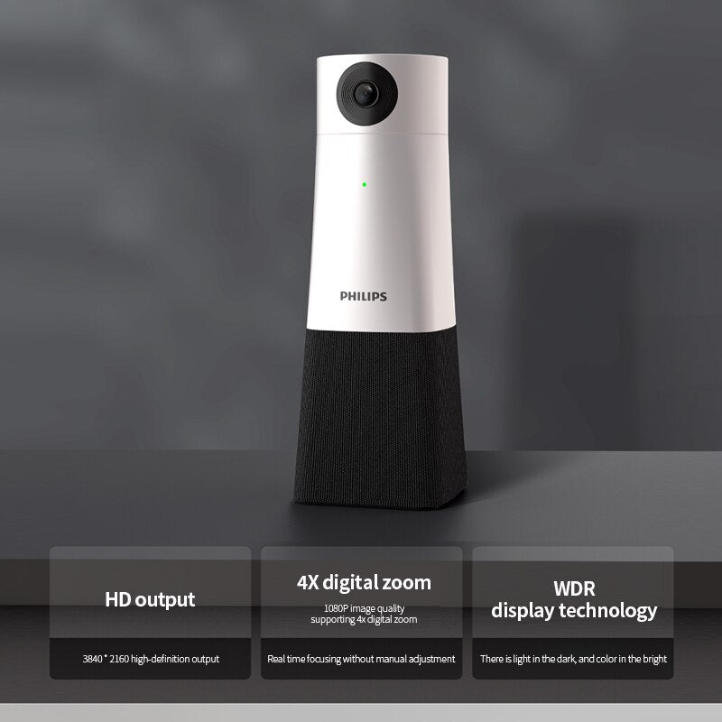 PHILIPS PSE0550 Original Smart Meeting Camera 4k online HD Audio and Video Conferencing Solution