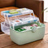 Large Capacity Family Medicine Organizer Box Portable Medicine Storage First Aid Kit Boxes Organizers Plastic Organizing Home