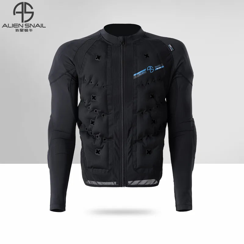 ALIEN SNAIL Summer Motorcycle Riding Suit Jacket Water-Cooled Armor Waterlogged Physical Cooling Motorcycle Racing Suit